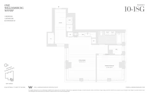 480 Kent Ave #16G, Brooklyn, NY 11249