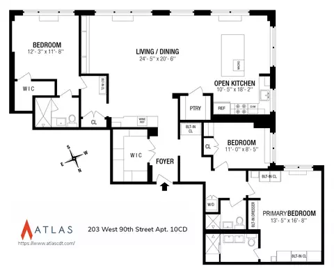 203 W 90th St #10CD, New York, NY 10024