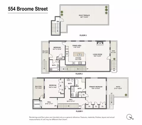 554 Broome St #PH, New York, NY 10013