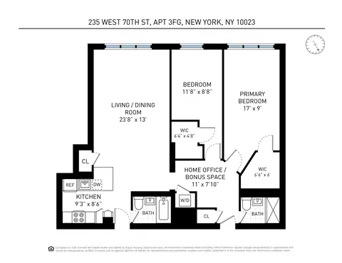 235 W 70th St #3FG, New York, NY 10023