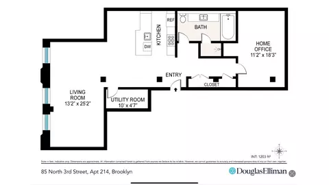 85 N 3rd St #214, Brooklyn, NY 11249