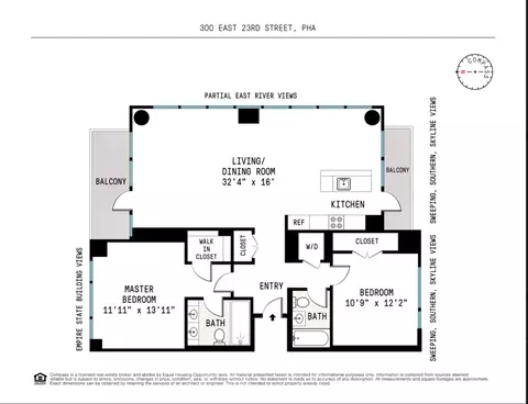 300 E 23rd St #PHA, New York, NY 10010