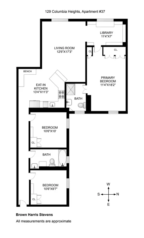 129 Columbia Hts #37, Brooklyn, NY 11201