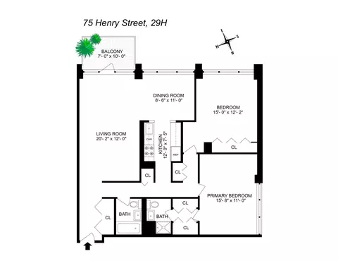 75 Henry St #29H, Brooklyn, NY 11201