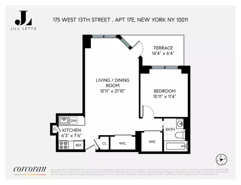 175 W 13th St #17E, New York, NY 10011