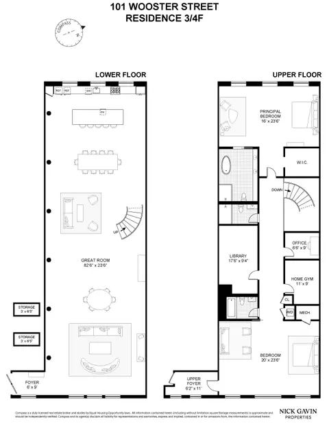 101 Wooster St #3F/4F, New York, NY 10012