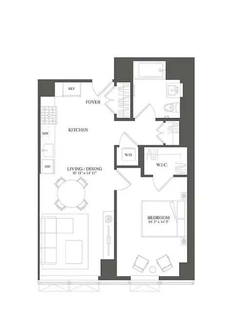 3 Court Sq #614, New York City, NY 11101