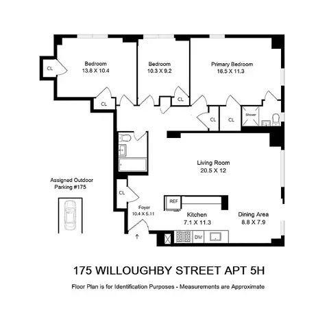 175 Willoughby St #5H, Brooklyn, NY 11201