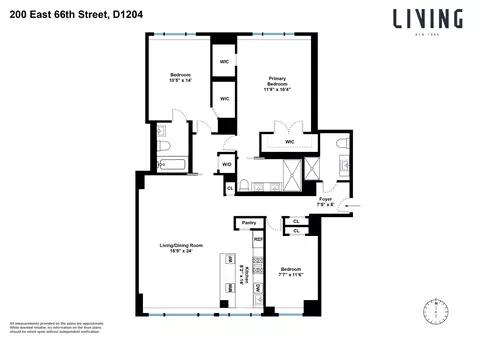 200 E 66th St #D1204, New York, NY 10065