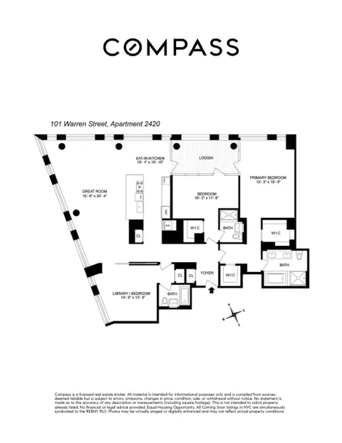 101 Warren St #2420, New York, NY 10007