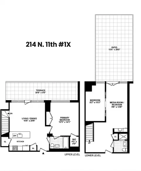 214 N 11th St #1X, Brooklyn, NY 11211
