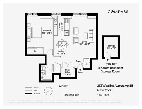 263 W End Ave #5B, New York, NY 10023
