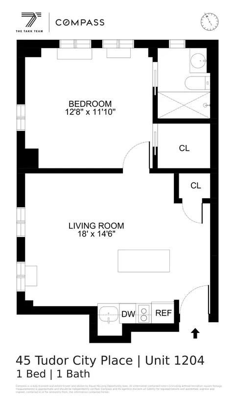 45 Tudor City Pl #1204, New York, NY 10017