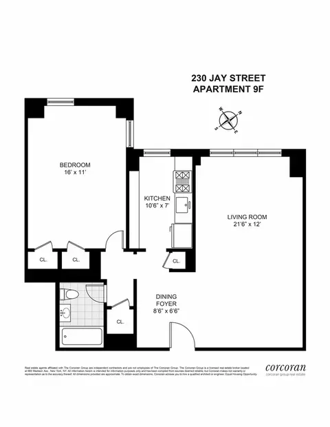 230 Jay St #9F, Brooklyn, NY 11201