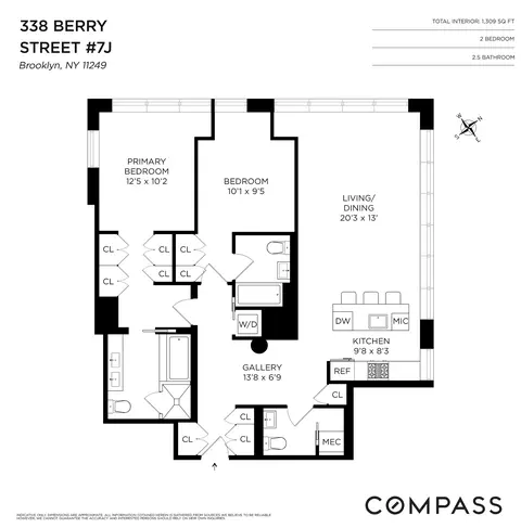 338 Berry St #7J, Brooklyn, NY 11249