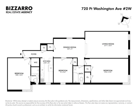 720 Fort Washington Ave #2W, New York, NY 10040