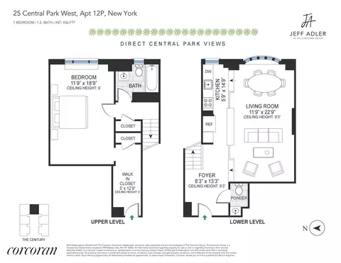 25 Central Park W #12P, New York, NY 10023