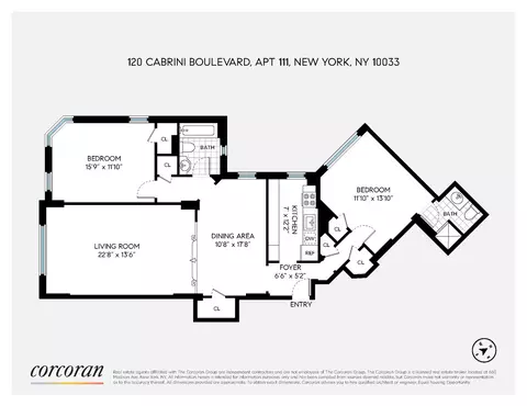 120 Cabrini Blvd #111, New York, NY 10033