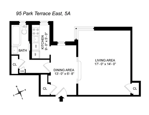95 Park Ter E #5A, New York, NY 10034