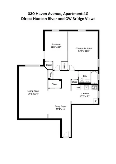 330-340 Haven Ave #4G, New York, NY 10033