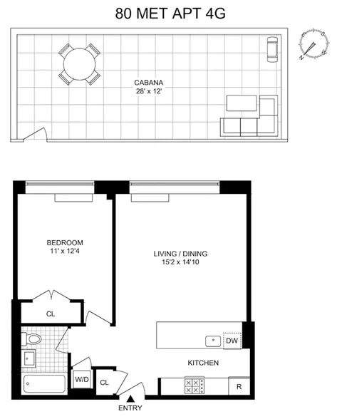 80 Metropolitan Ave #4G, Brooklyn, NY 11249