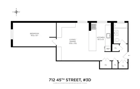 712 45th St #3D, Brooklyn, NY 11220