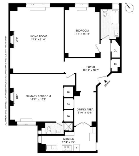 320 W 86th St #5A, New York, NY 10024