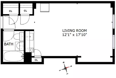 320 E 42nd St #2004, New York, NY 10017