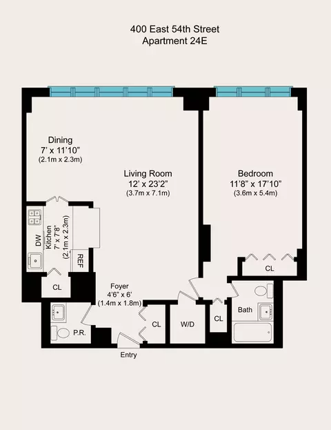 400 E 54th St #24E, New York, NY 10022