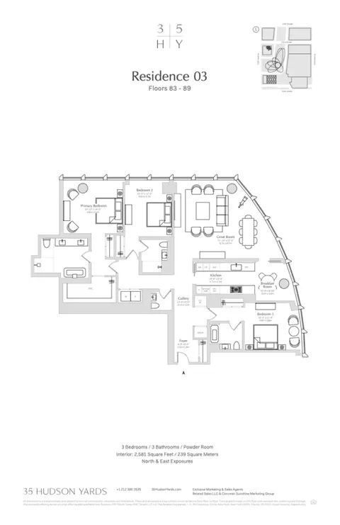 35 Hudson Yards #8503, New York, NY 10001