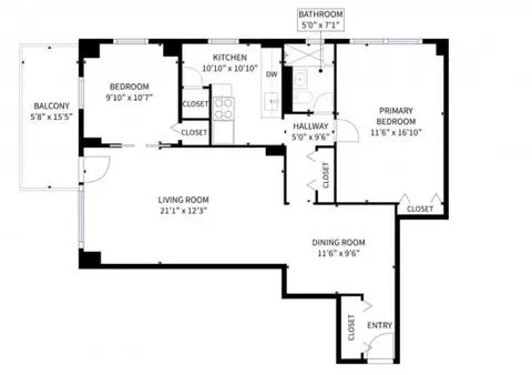 1020 Grand Concourse #17-V, Bronx, NY 10451