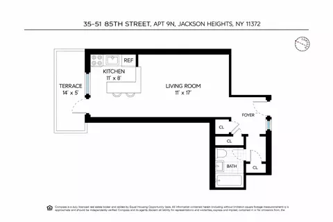 35-51 85th St #9N, New York City, NY 11372