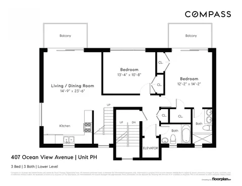 407 Oceanview Ave #PH, Brooklyn, NY 11235
