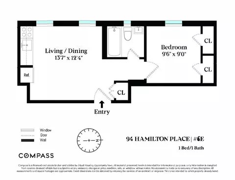 94 Hamilton Pl #6E, New York, NY 10031