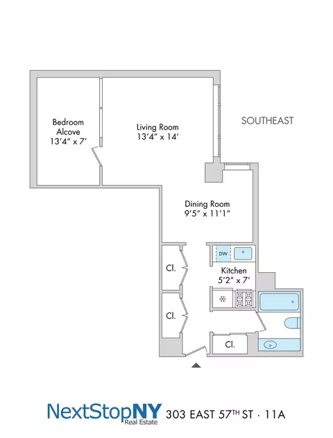 303 E 57th St #11A, New York, NY 10022