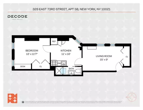 328 E 73rd St #5B, New York, NY 10021