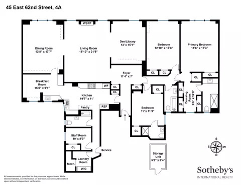 45 E 62nd St #4A, New York, NY 10065