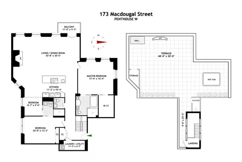 173 Mac Dougal St #PHW, New York, NY 10011