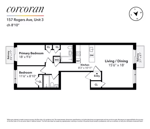 157 Rogers Ave #3, Brooklyn, NY 11216