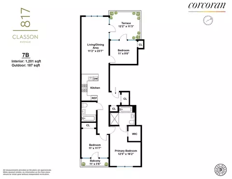 817 Classon Ave #7B, Brooklyn, NY 11238