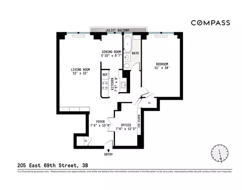 205 E 69th St #3B, New York, NY 10021