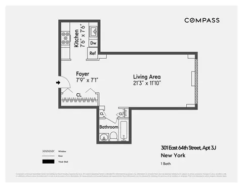 301 E 64th St #4J, New York, NY 10065