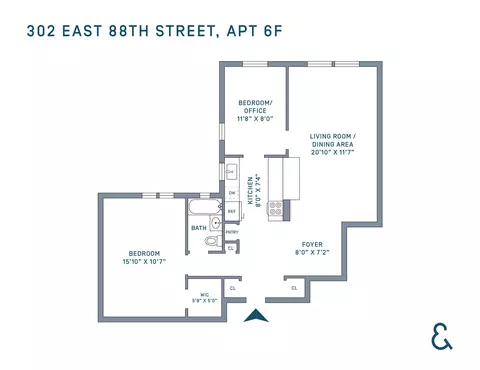 302 E 88th St #6-F, New York, NY 10128
