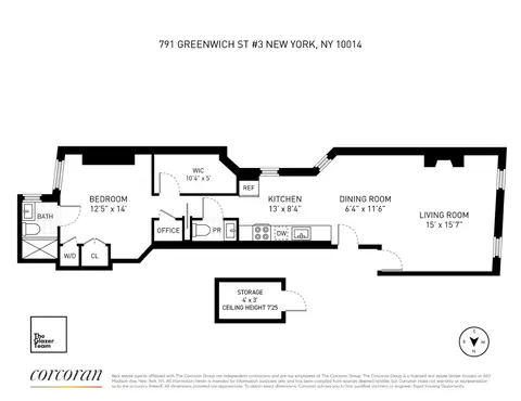 791 Greenwich St #3, New York, NY 10014