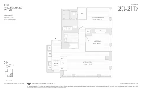 480 Kent Ave #20D, Brooklyn, NY 11249