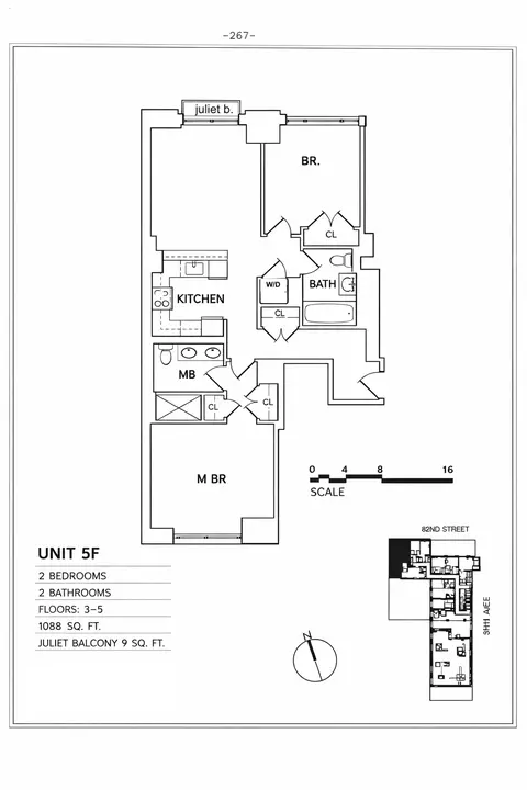 310 W 52nd St #5F, New York, NY 10019