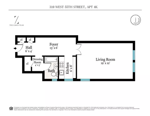 310 W 55th St #4K, New York, NY 10019