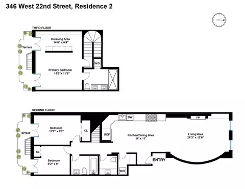 346 W 22nd St #2, New York, NY 10011