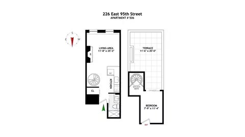 226 E 95th St #506, New York, NY 10128