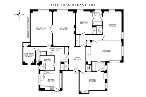 1155 Park Ave #4NE, New York, NY 10128